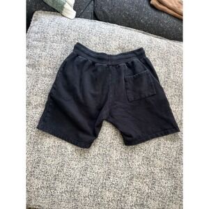 RAW Rawalty‎ Black Graphic Logo Shorts Mens Small Casual Streetwear